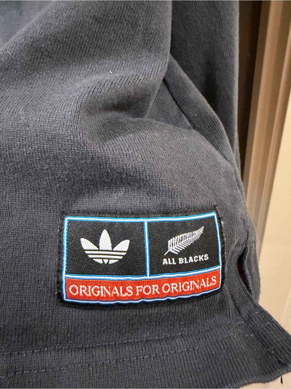 adidas ORIGINALS & ALL BLACKS HERITAGE RUGBY POLO Shirt - Picture 7 of 8